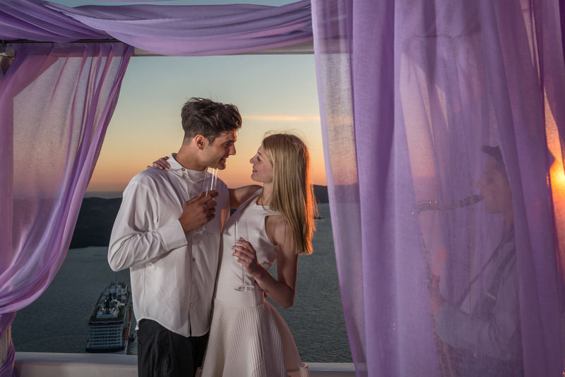 Andronis Honeymoon Hotell Fira  Eksteriør bilde